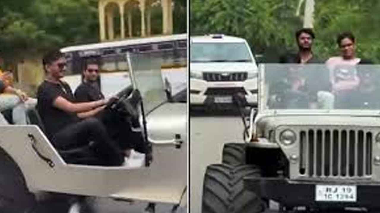 Reels | డిప్యూటీ సీఎం కుమారుడి రీల్‌ షూటింగ్‌కు ఎస్కార్టుగా పోలీస్‌ వాహనాలు