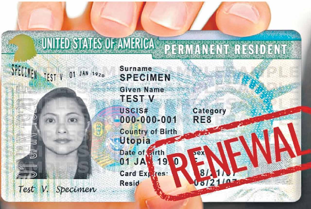 గ్రీన్‌కార్డుల కాల పరిమితి పొడిగింపు