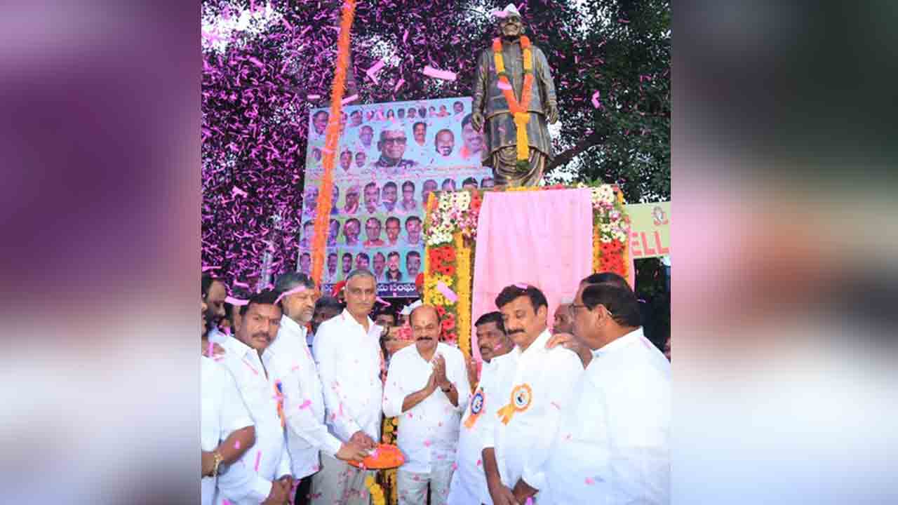 Harish Rao | కొండా లక్ష్మణ్ బాపూజీ సామాజిక చైతన్యానికి నిలువెత్తు నిదర్శనం : హరీశ్రావు
