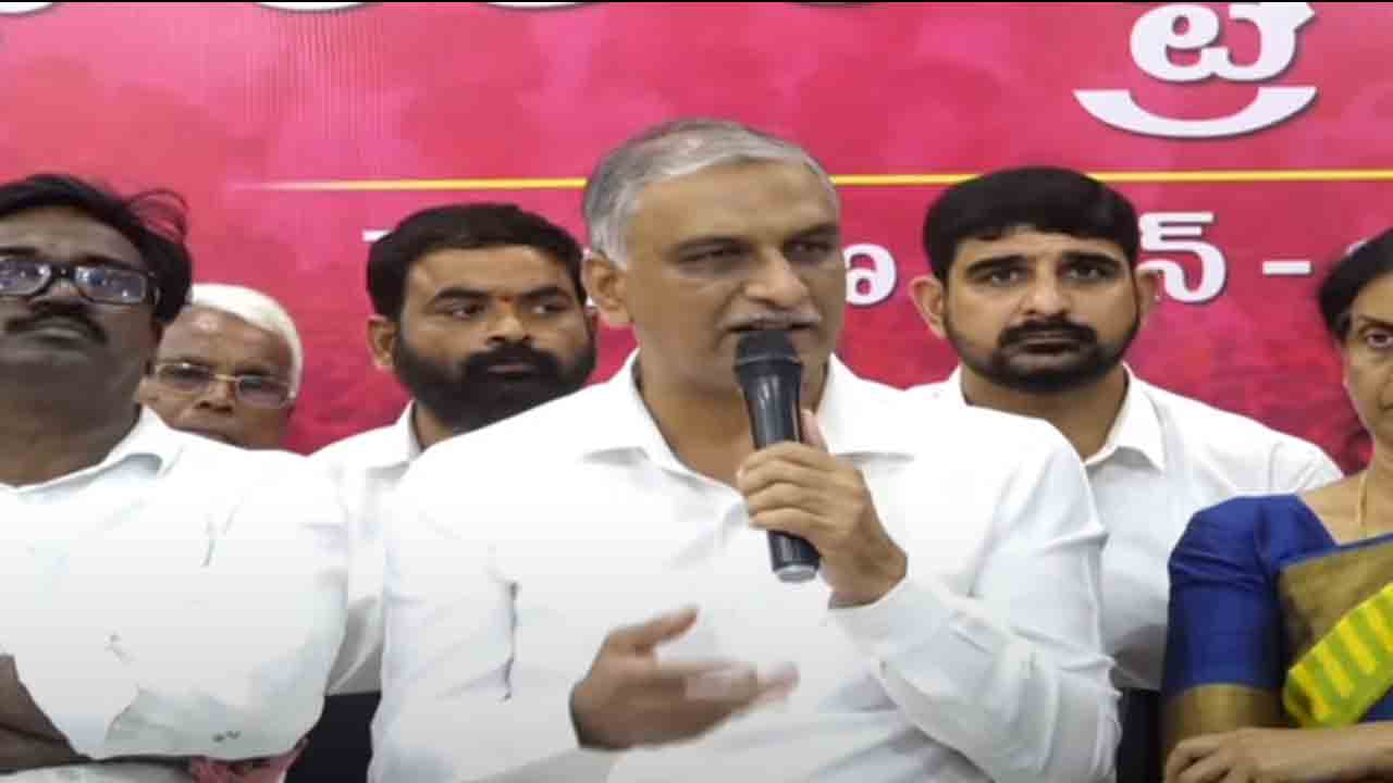Harish Rao | వ‌ర‌ద బాధితుల‌ను ఆదుకోవ‌డంలో కాంగ్రెస్ ప్ర‌భుత్వం ఫెయిల్ : హ‌రీశ్‌రావు