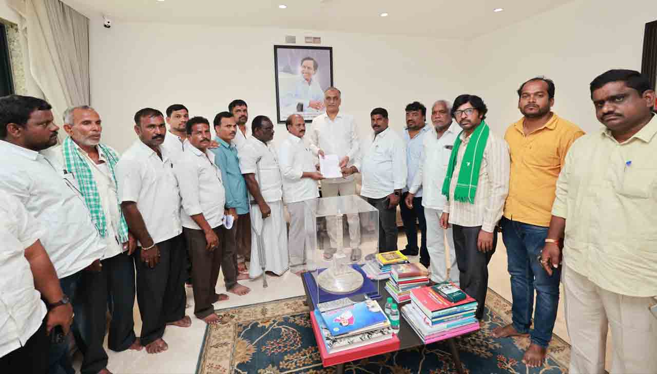 Harish Rao | ట్రిపుల్ ఆర్ బాధితుల‌కు న్యాయం చేయండి.. కాంగ్రెస్ స‌ర్కార్‌కు హ‌రీశ్‌రావు డిమాండ్
