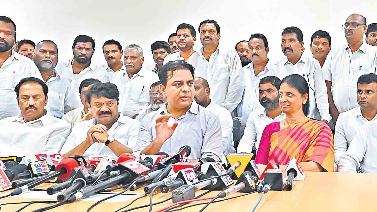 KTR | ఇండ్లు కూల్చేస్తే ఊరుకోం.. దమ్ముంటే పర్మిషన్‌ ఇచ్చినోళ్లు, బిల్డర్లపై చర్యలు తీసుకో: కేటీఆర్‌