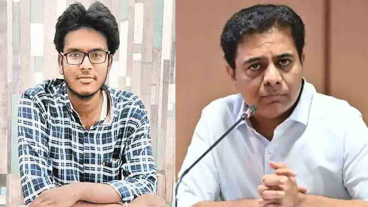 KTR | తెలంగాణ వెద‌ర్ మ్యాన్ బాలాజీపై కేటీఆర్ ప్ర‌శంస‌ల వ‌ర్షం