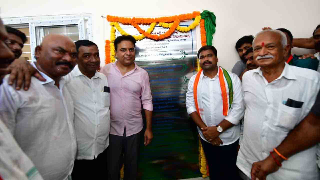 KTR | అమ్మ‌మ్మ – తాత‌య్యల జ్ఞాప‌కార్థం బ‌డి క‌ట్టించా.. గుడిని కూడా క‌ట్టిస్తా : కేటీఆర్