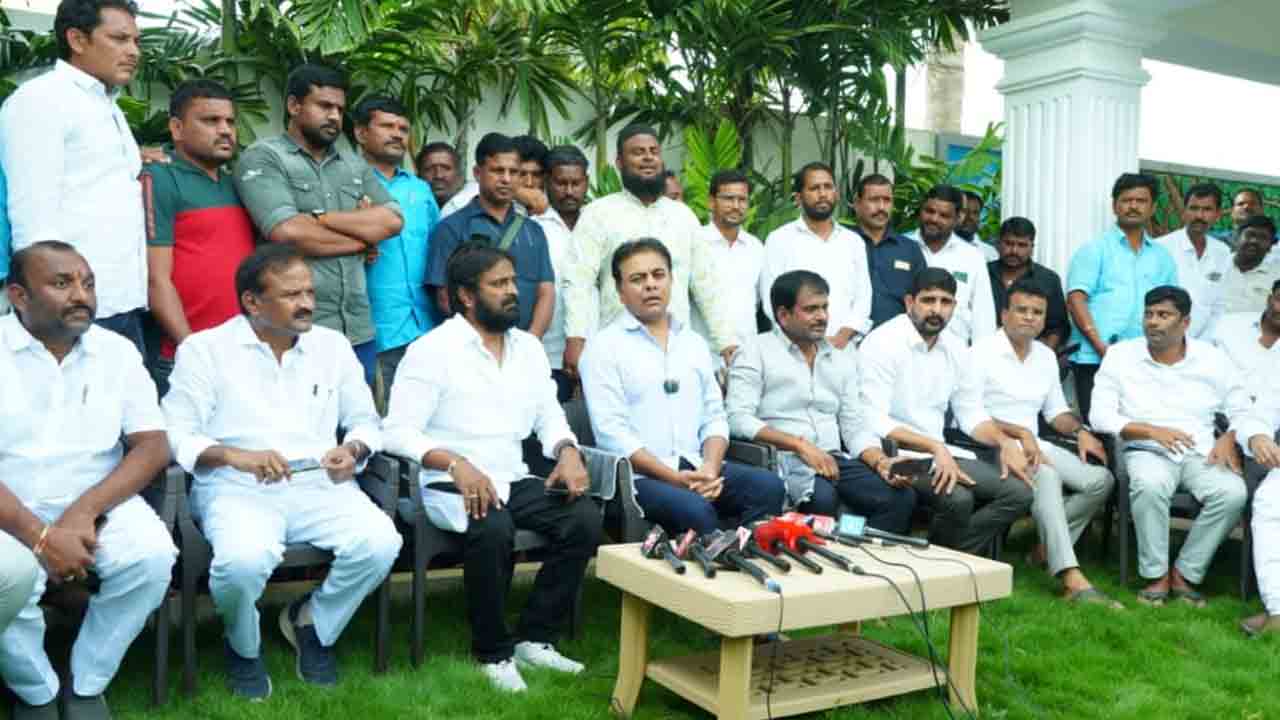 KTR | పాల‌మూరు ఎత్తిపోత‌ల పూర్తి చేస్తే.. కేసీఆర్‌కు పేరొస్తుంద‌ని రేవంత్ రెడ్డికి భ‌యం : కేటీఆర్