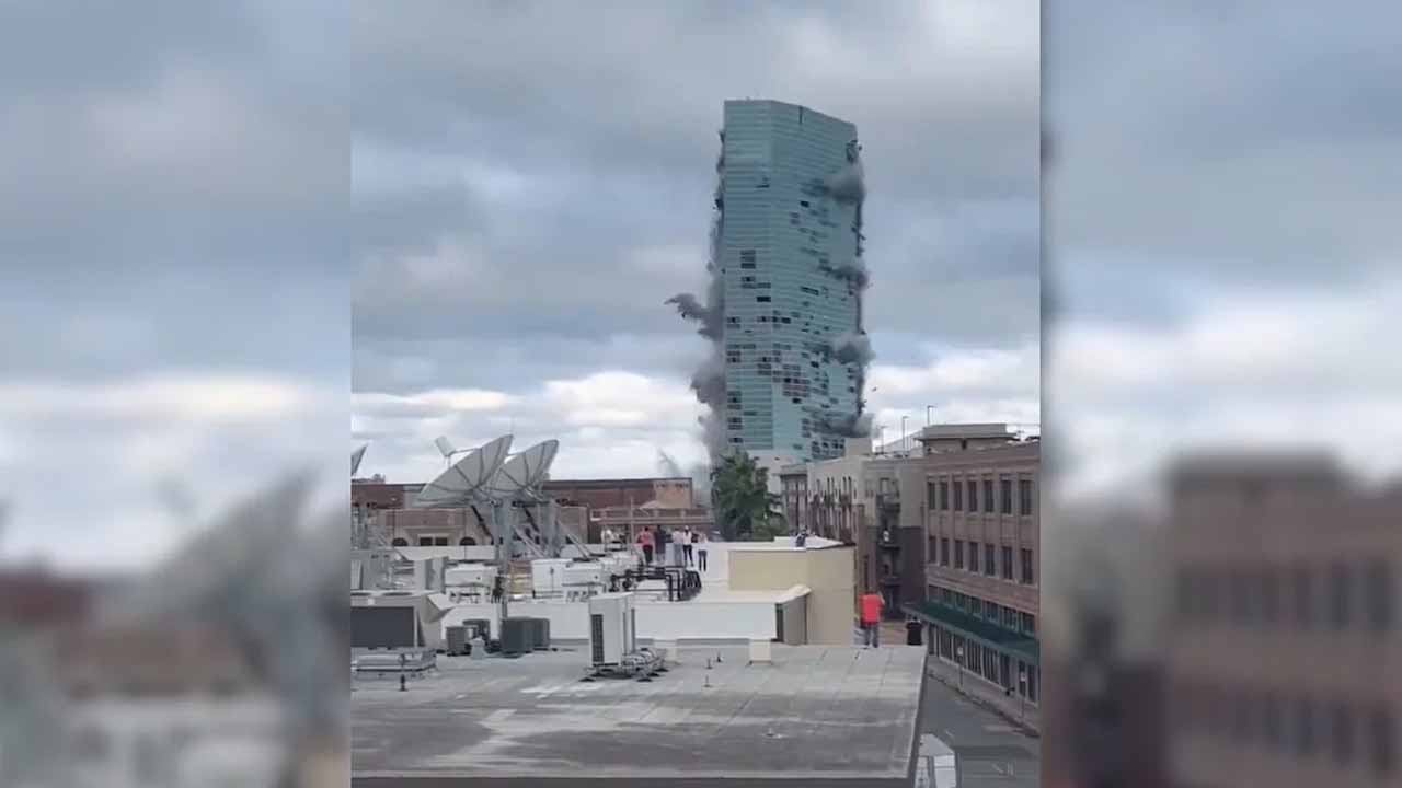 Skyscraper Imploded: 22 అంత‌స్థుల భ‌వ‌నం పేల్చివేత‌.. వీడియో