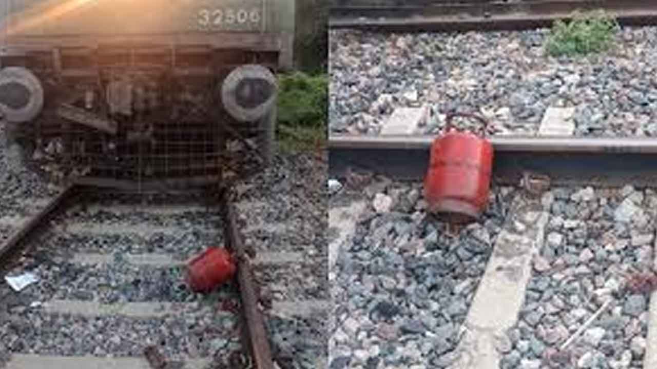 పట్టాలపై మరోసారి సిలిండర్‌