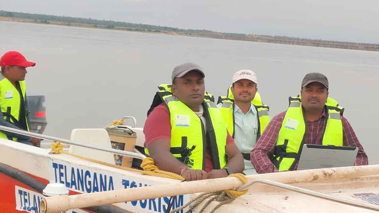 Medigadda barrage | మేడిగడ్డ బరాజ్లో కొనసాగుతున్న ప్రవాహ పరీక్షలు
