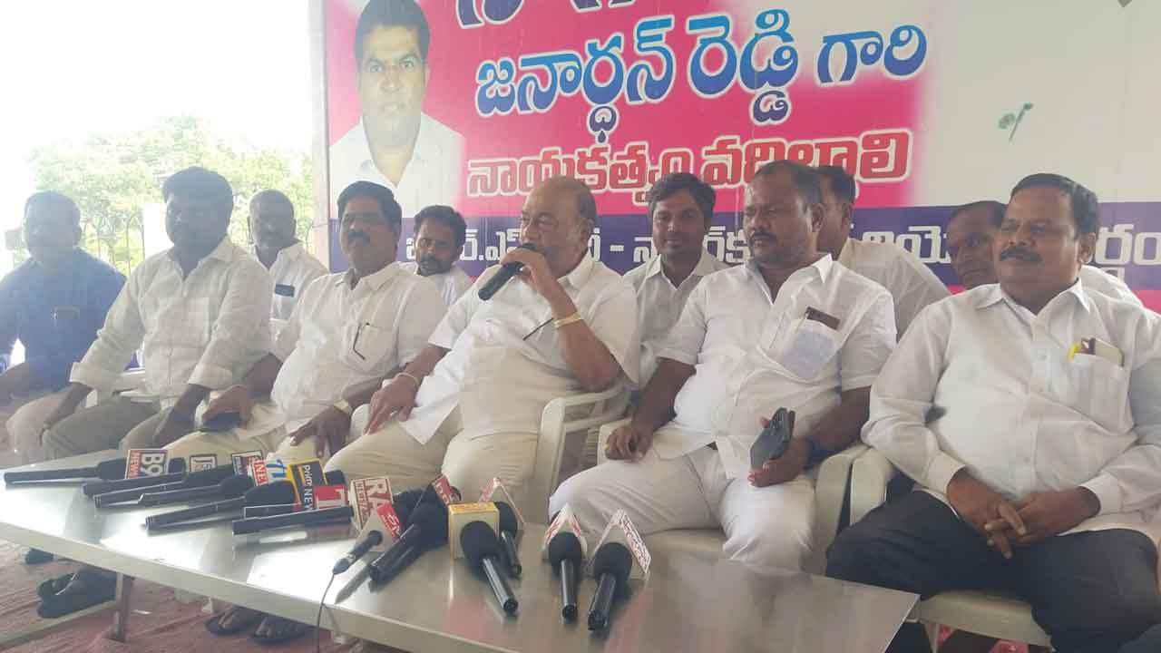 Nagam Janardhan Reddy | పాలమూరు ఎత్తిపోతల ప్రాజెక్టును ప్రారంభించాలి : మాజీ మంత్రి నాగం