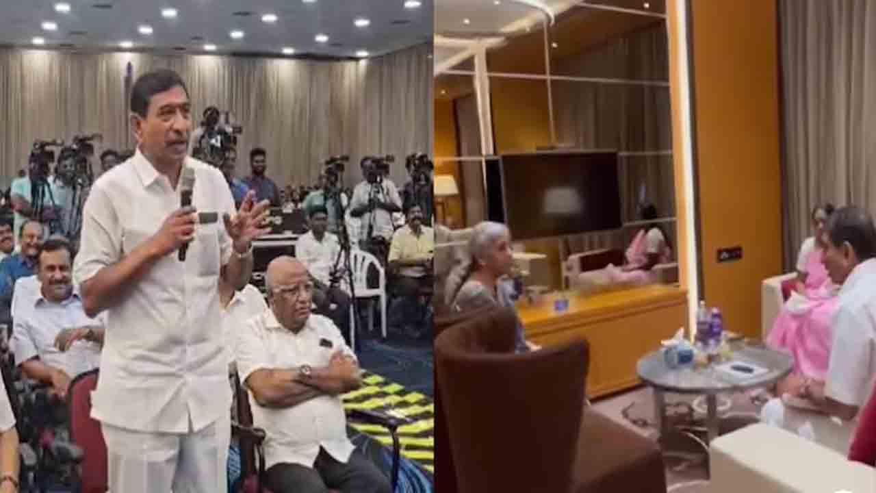 Watch | కేంద్ర ఆర్థిక మంత్రికి రెస్టారెంట్ యజమాని క్షమాపణ.. వీడియో లీక్ చేసిన బీజేపీ, రాహుల్ ఫైర్