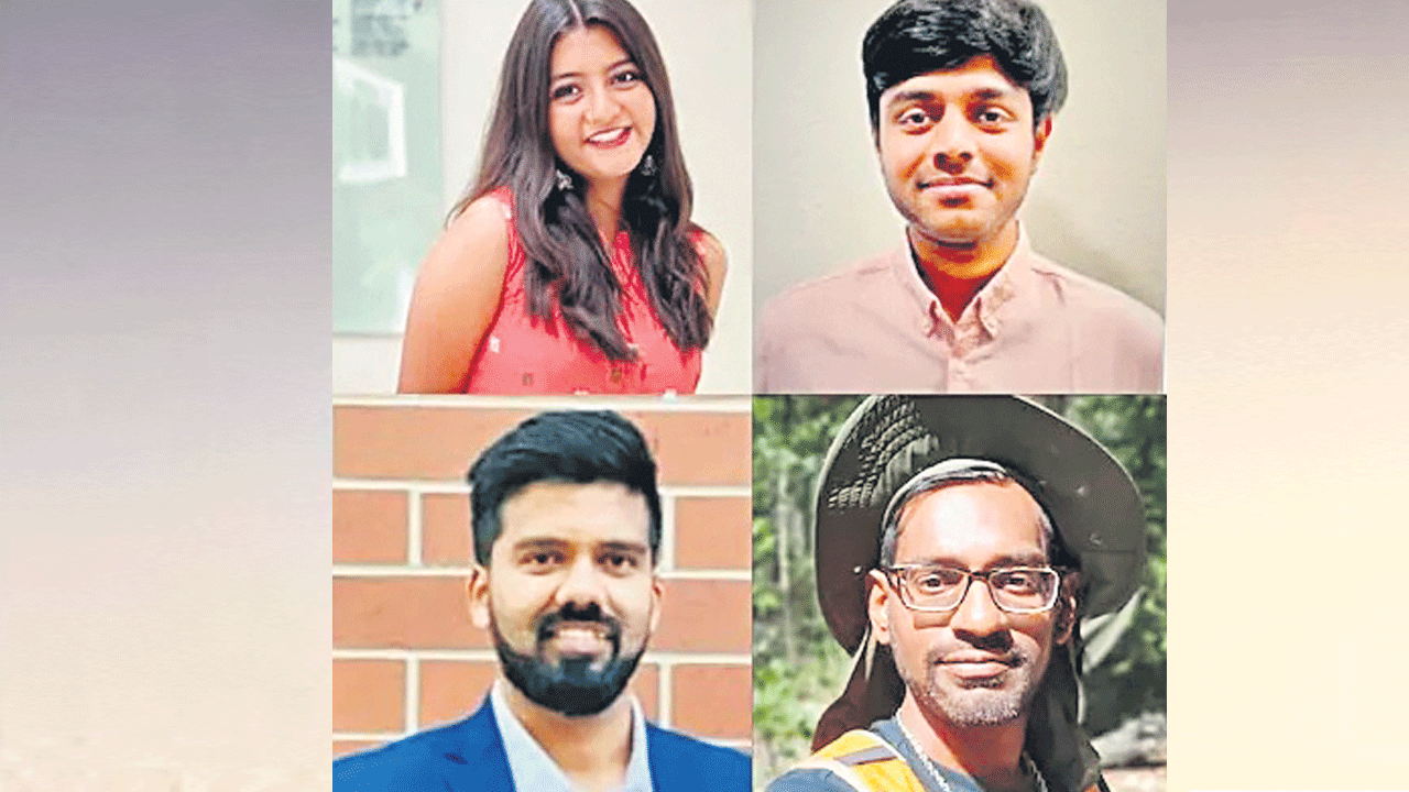 అమెరికాలో ముగ్గురు హైదరాబాదీల మృతి