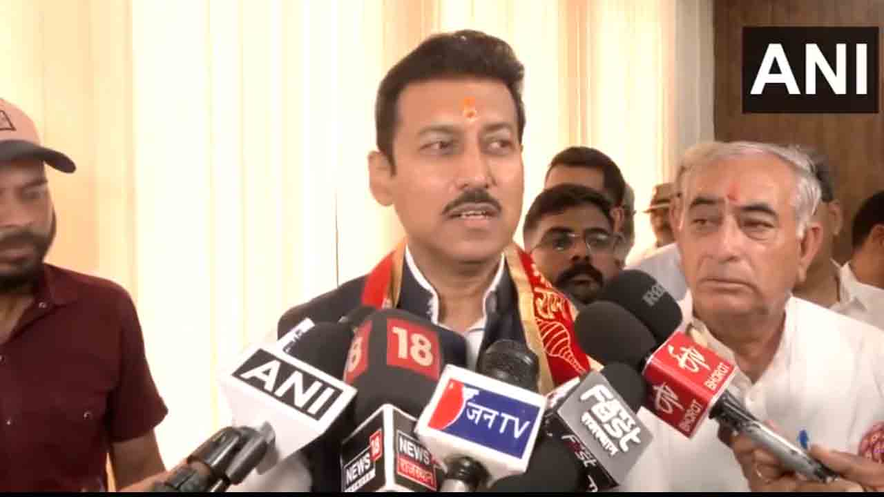 Haryana Elections | క్రీడలు రాజకీయ రంగు పులుముకోవడం బాధాకరం : రాజ్యవర్ధన్ రాథోడ్‌