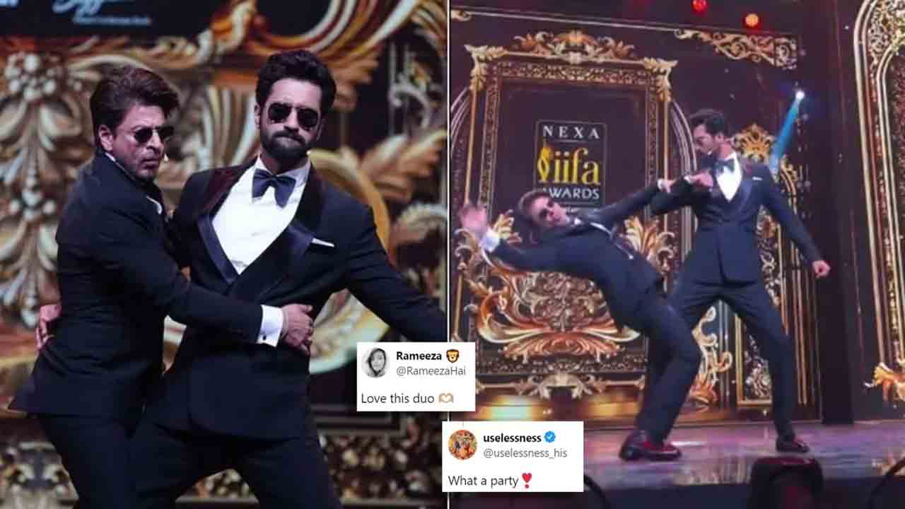 Shah Rukh Khan | ‘ఊ అంటావా మావా’ పాట‌కు స్టెప్పులేసిన షారుఖ్ ఖాన్, విక్కీ కౌశ‌ల్