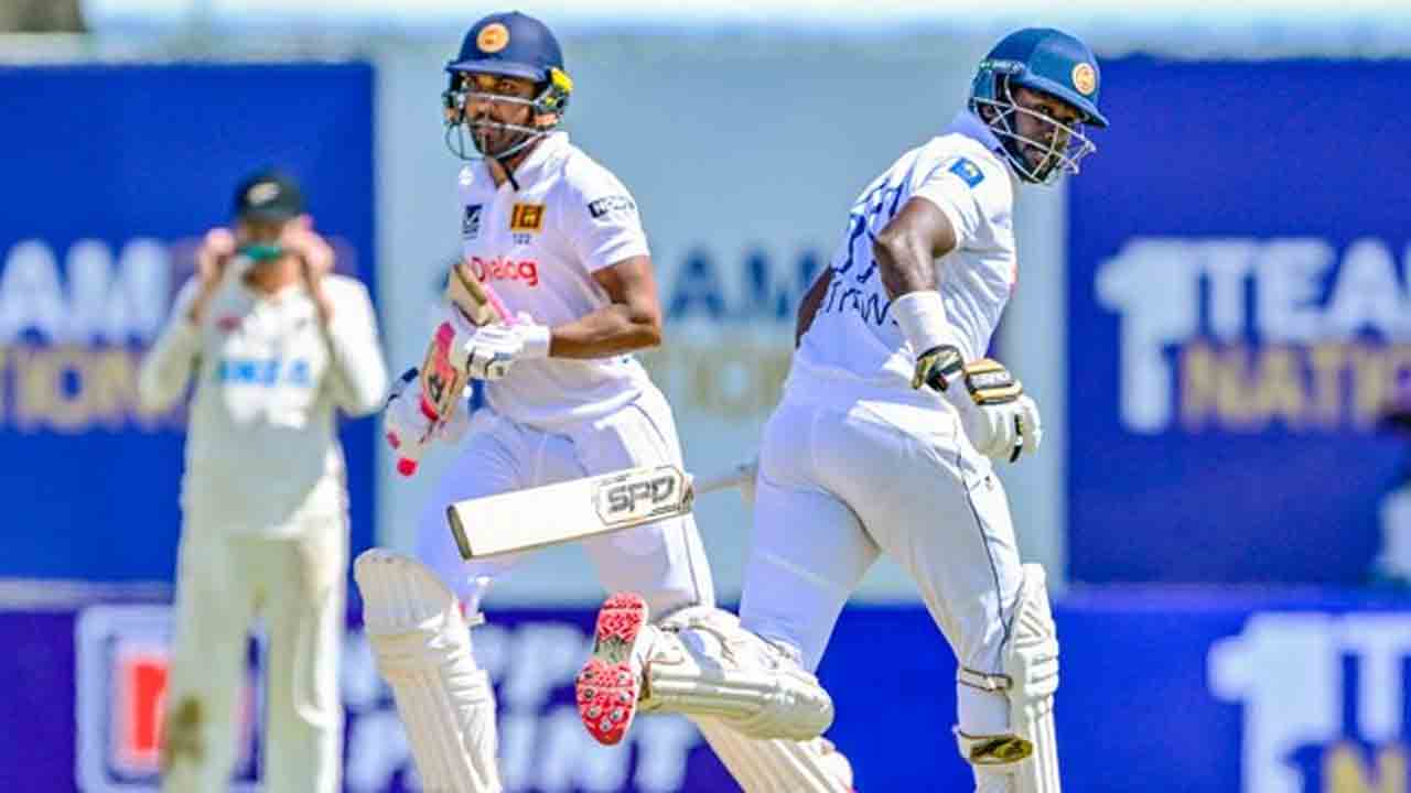 SL vs NZ 2nd Test | చండీమ‌ల్ సూప‌ర్ సెంచ‌రీ.. ఒత్తిడిలో న్యూజిలాండ్
