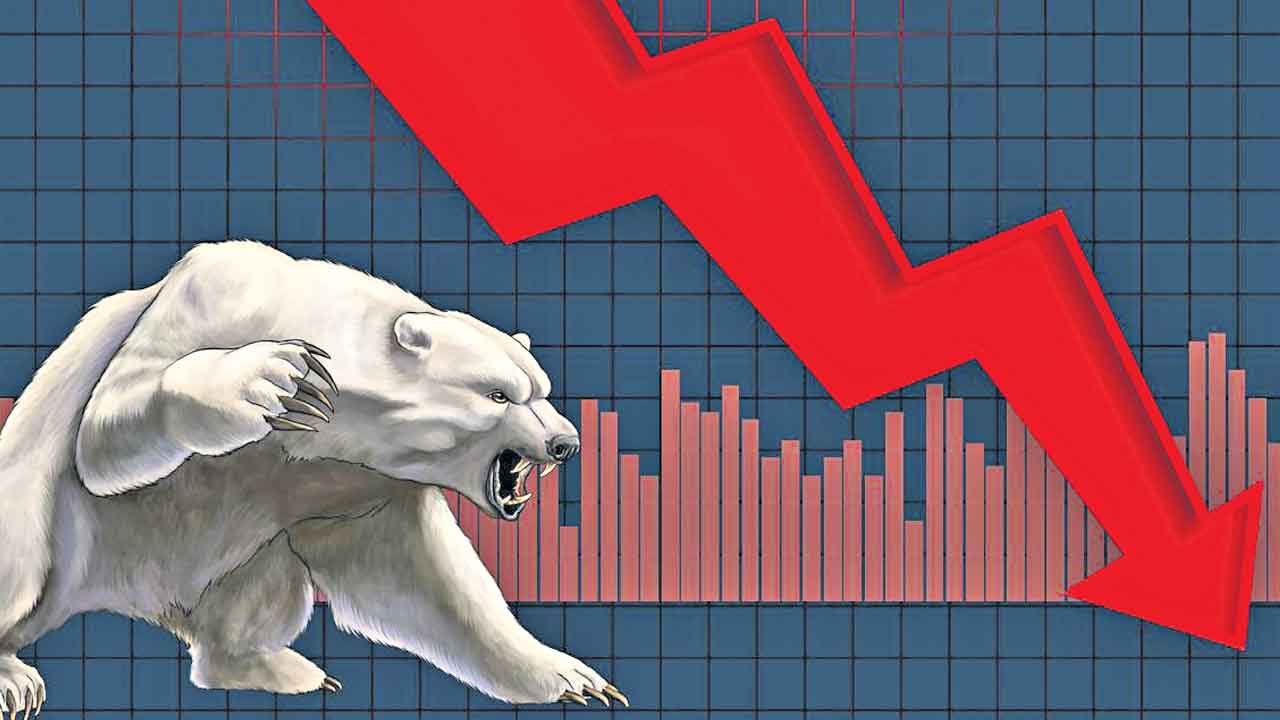 Stock Market | బేర్‌మన్న స్టాక్‌ మార్కెట్లు.. వెయ్యి పాయింట్లకుపైగా నష్టపోయిన సెన్సెక్స్‌