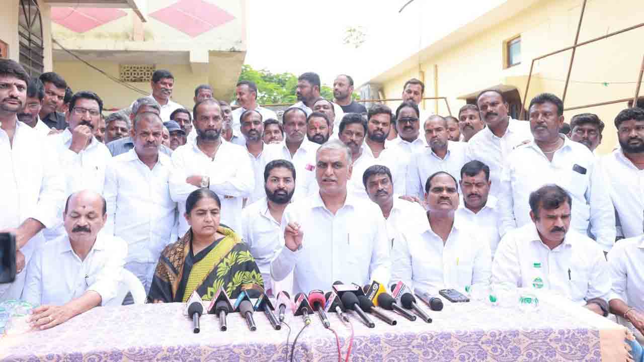 Harish Rao | రాష్ట్రంలో ప్ర‌జా పాల‌న కాదు.. గూండా రాజ్యం న‌డుస్తుంది : హ‌రీశ్‌రావు