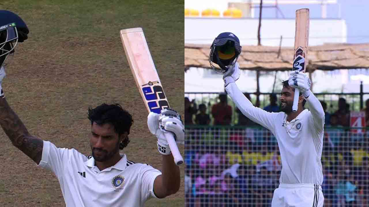 Duleep Trophy | తిల‌క్ వ‌ర్మ‌, ప్ర‌థ‌మ్ సింగ్ శ‌త‌కాల జోరు.. గెలుపు దిశ‌గా ఇండియా ఏ