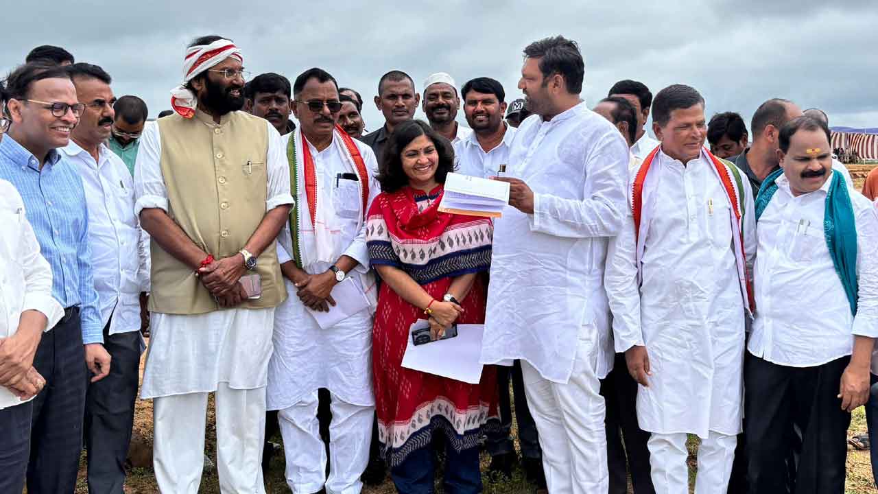 Udandapur Reservoir | ఉదండాపూర్ రిజర్వాయర్ పనుల పురోగతిని పరిశీలించిన రాష్ట్ర మంత్రులు