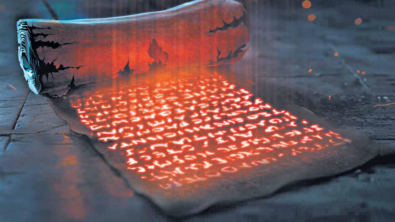 Vesuvius Scroll