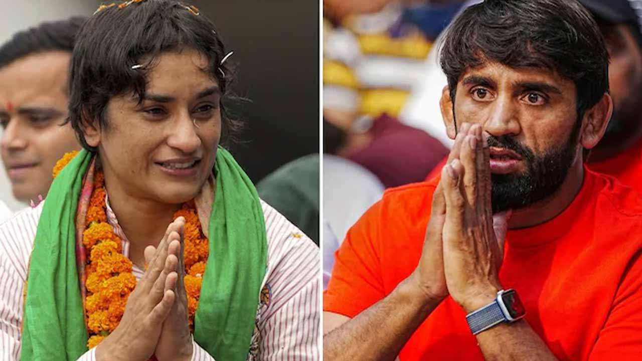 Vinesh Phogat: వినేశ్ ఫోగ‌ట్‌, భ‌జ‌రంగ్ పూనియా రాజీనామాలు ఆమోదించిన రైల్వేశాఖ‌