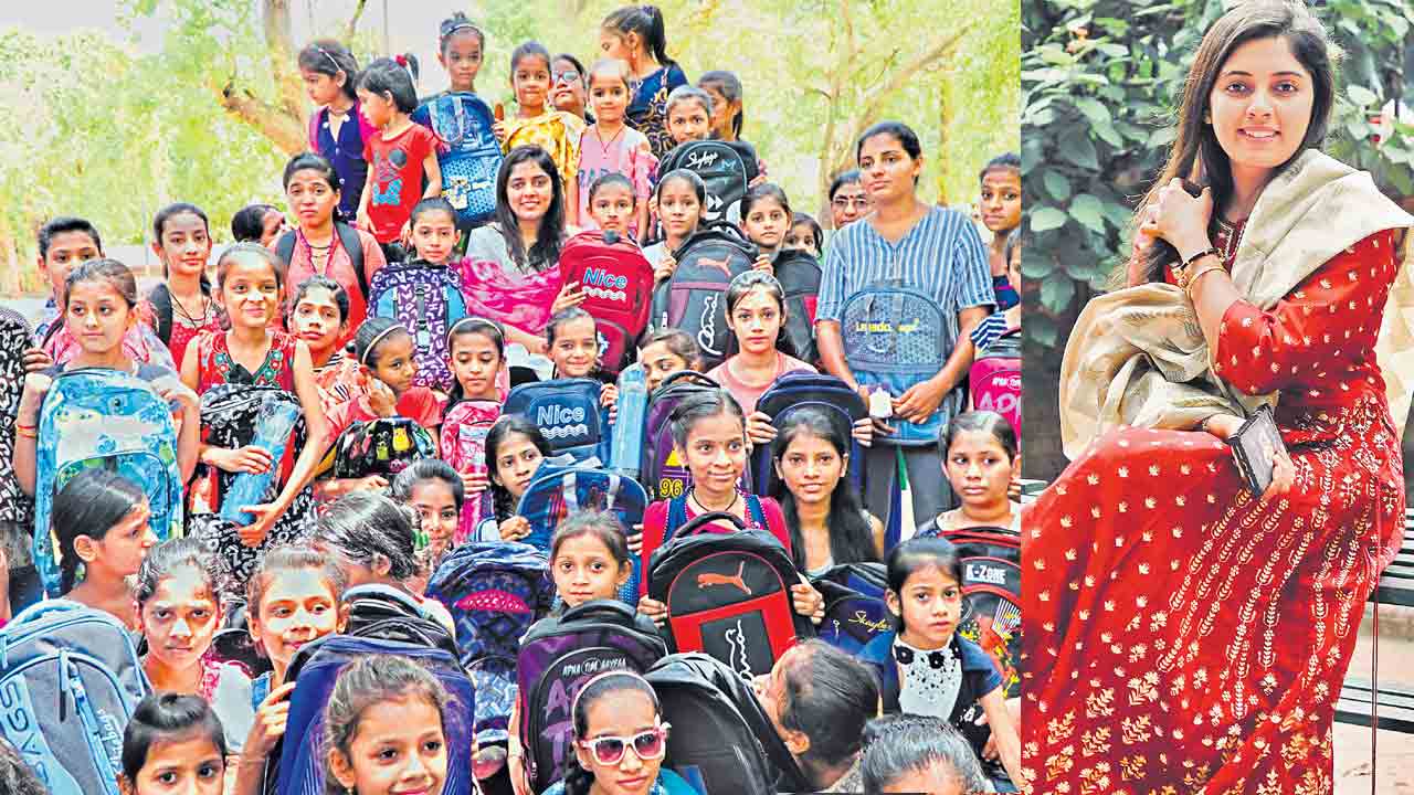 ఆమె కట్టిన బడి ఫీజు.. అయిదున్నర కోట్లు..!