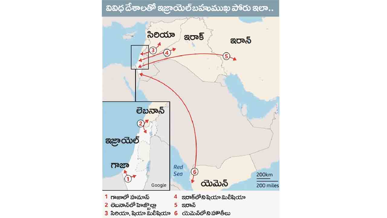 Israel | ఇజ్రాయెల్‌ బహుముఖ యుద్ధం..