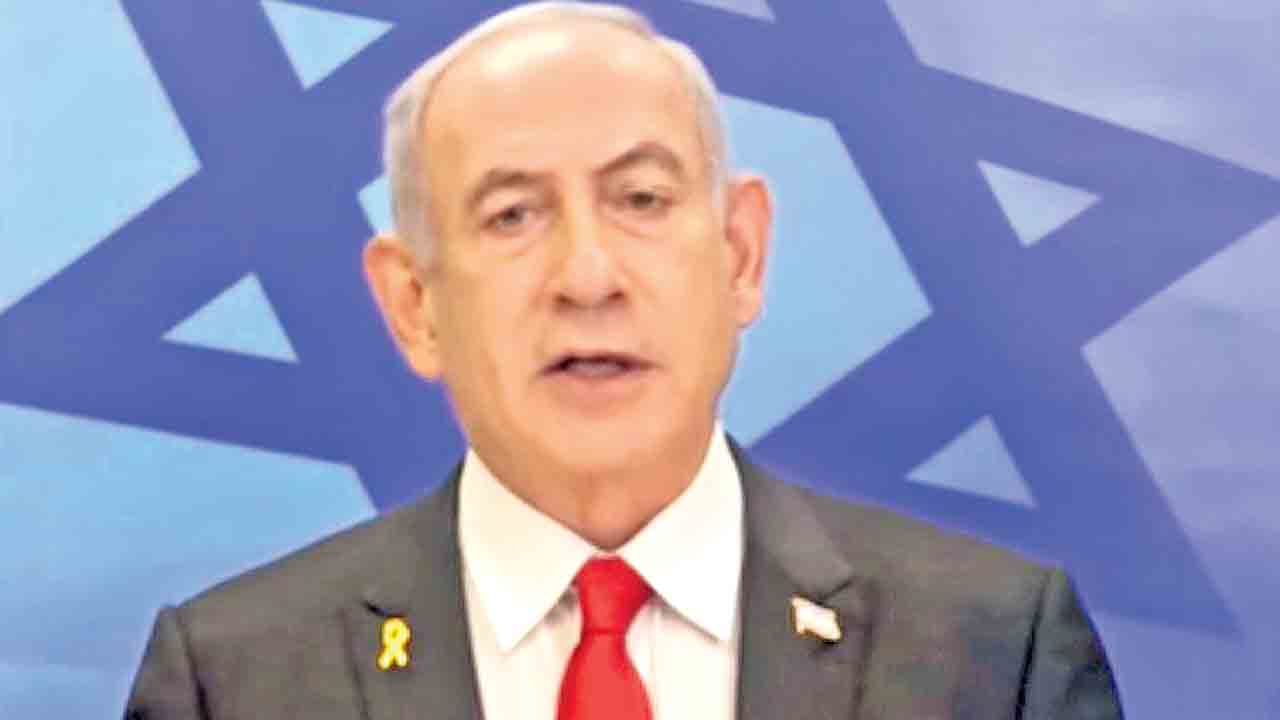 Benjamin Netanyahu | బందీలను వదిలేస్తే రేపే యుద్ధ విరమణ.. హమాస్‌కు ఇజ్రాయెల్‌ ప్రధాని ఆఫర్‌