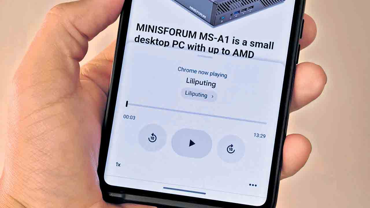 వెబ్‌ పేజీలు వినేద్దాం