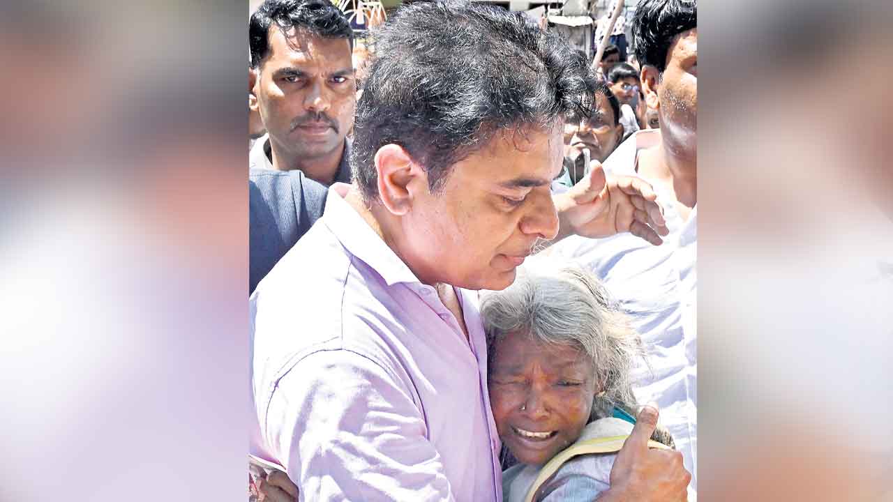 KTR | ఇండ్లు కూల్చాలని ఇందిరమ్మ చెప్పిందా? సోనియమ్మ చెప్పిందా?.. కేటీఆర్‌ ధ్వజం
