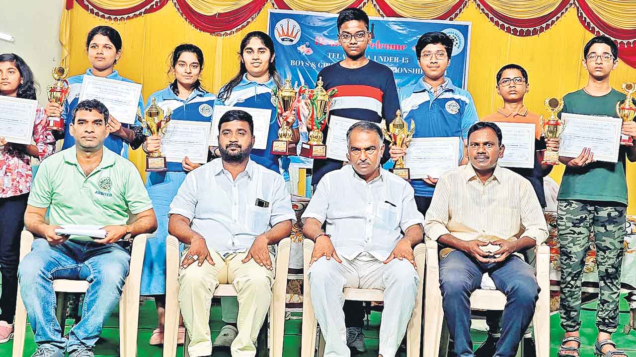 రాష్ట్ర చెస్‌ చాంప్స్‌ యోహాన్‌, శరణ్య