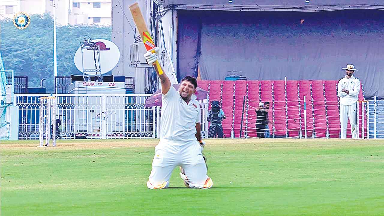 Sarfaraz Khan | ఇరానీ కప్‌లో సర్ఫరాజ్‌ డబుల్‌ సెంచరీ