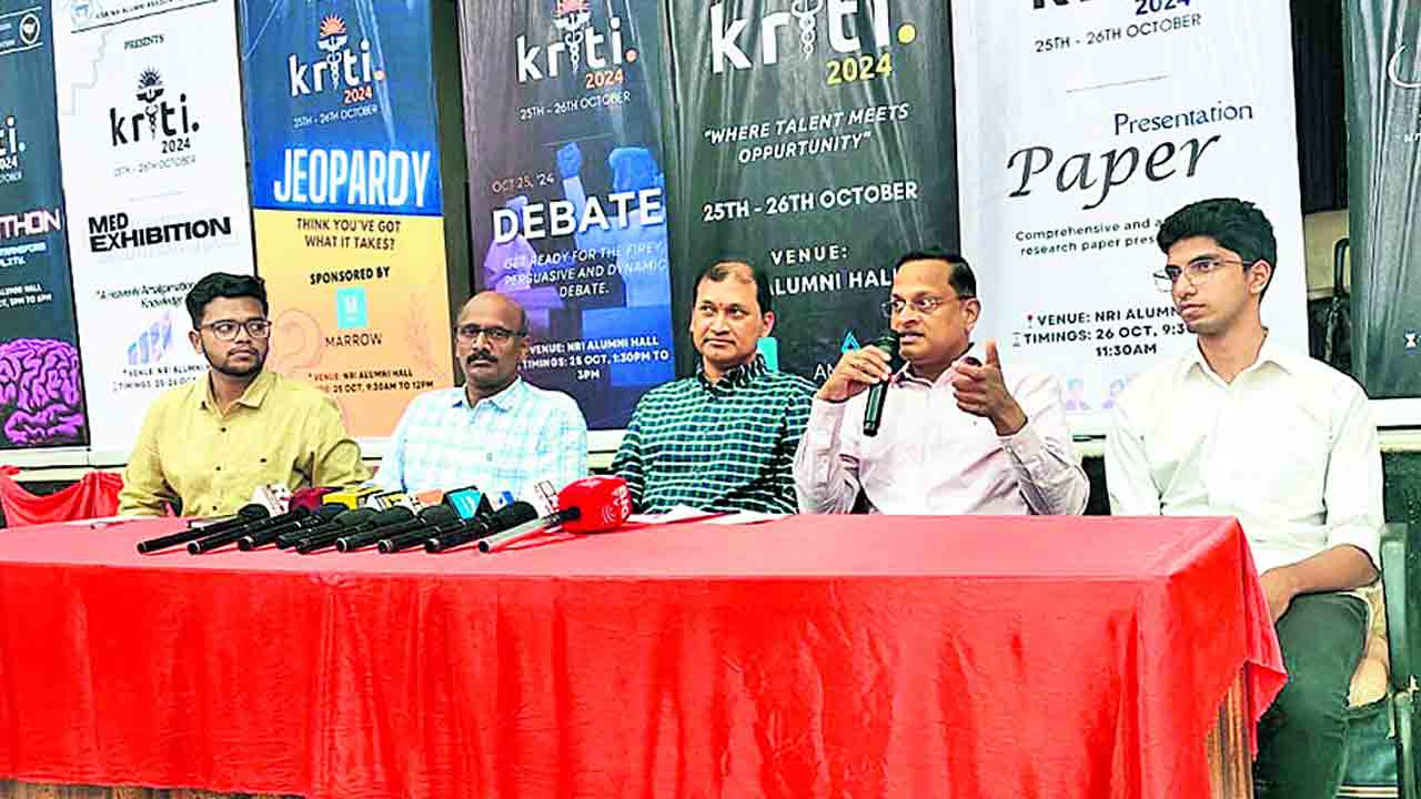 నేటి నుంచి కేఎంసీలో క్రితి-24