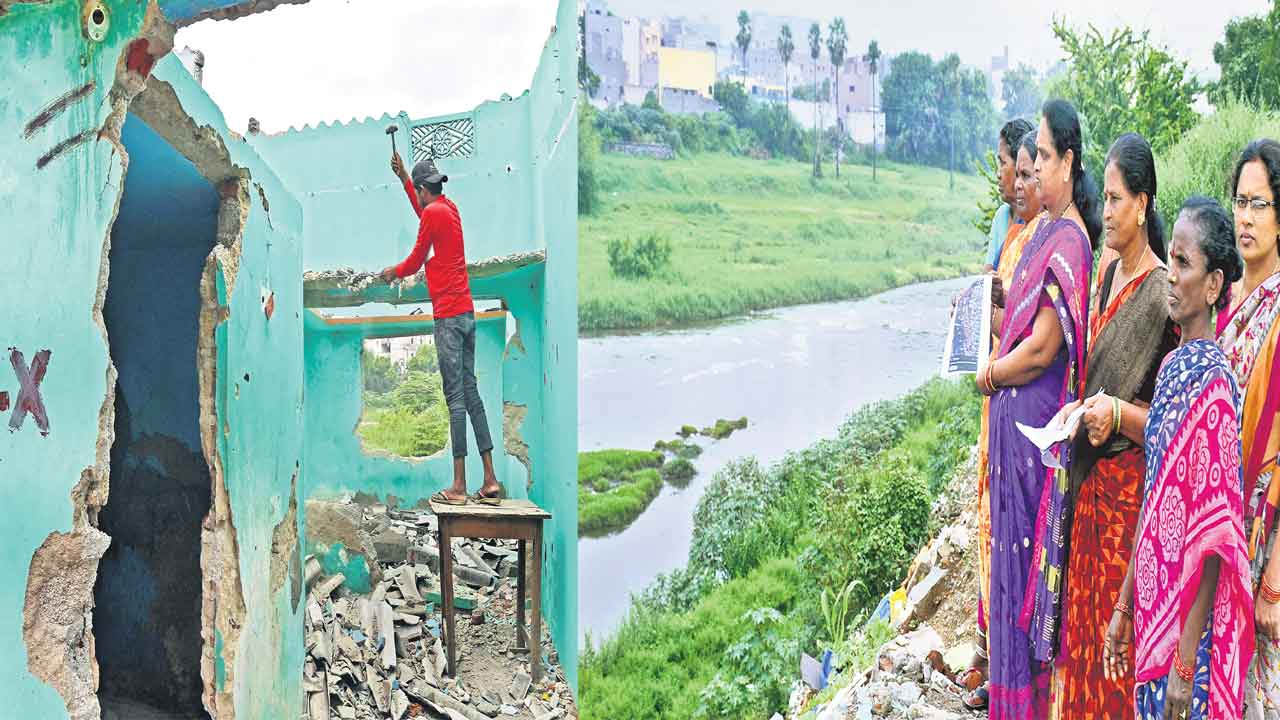 Operation Musi | మూసీ ప్రజలపై మరో పిడుగు.. బఫర్‌ జోన్‌కూ బుల్డోజర్‌!