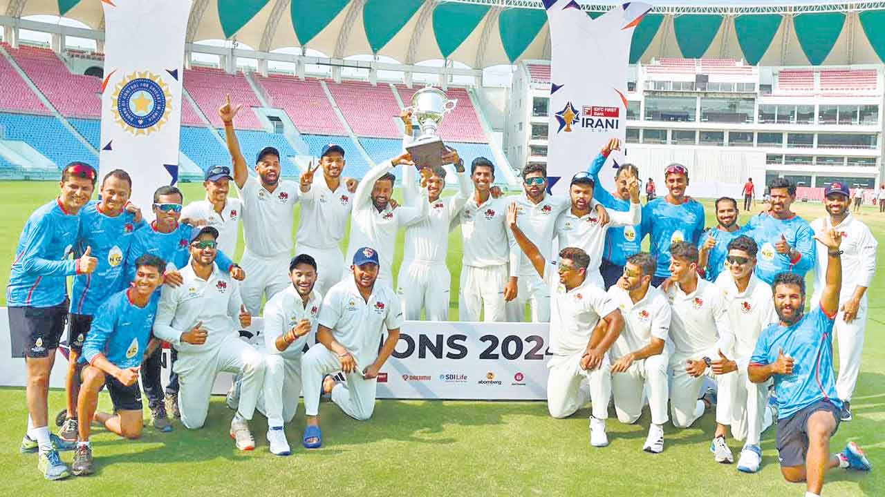 Irani Cup | ముంబైదే ఇరానీ కప్‌.. 27 ఏండ్ల తర్వాత ట్రోఫీ సొంతం