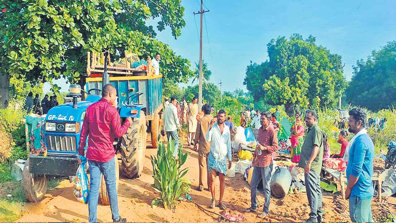 పేదల గుడిసెల తొలగింపు