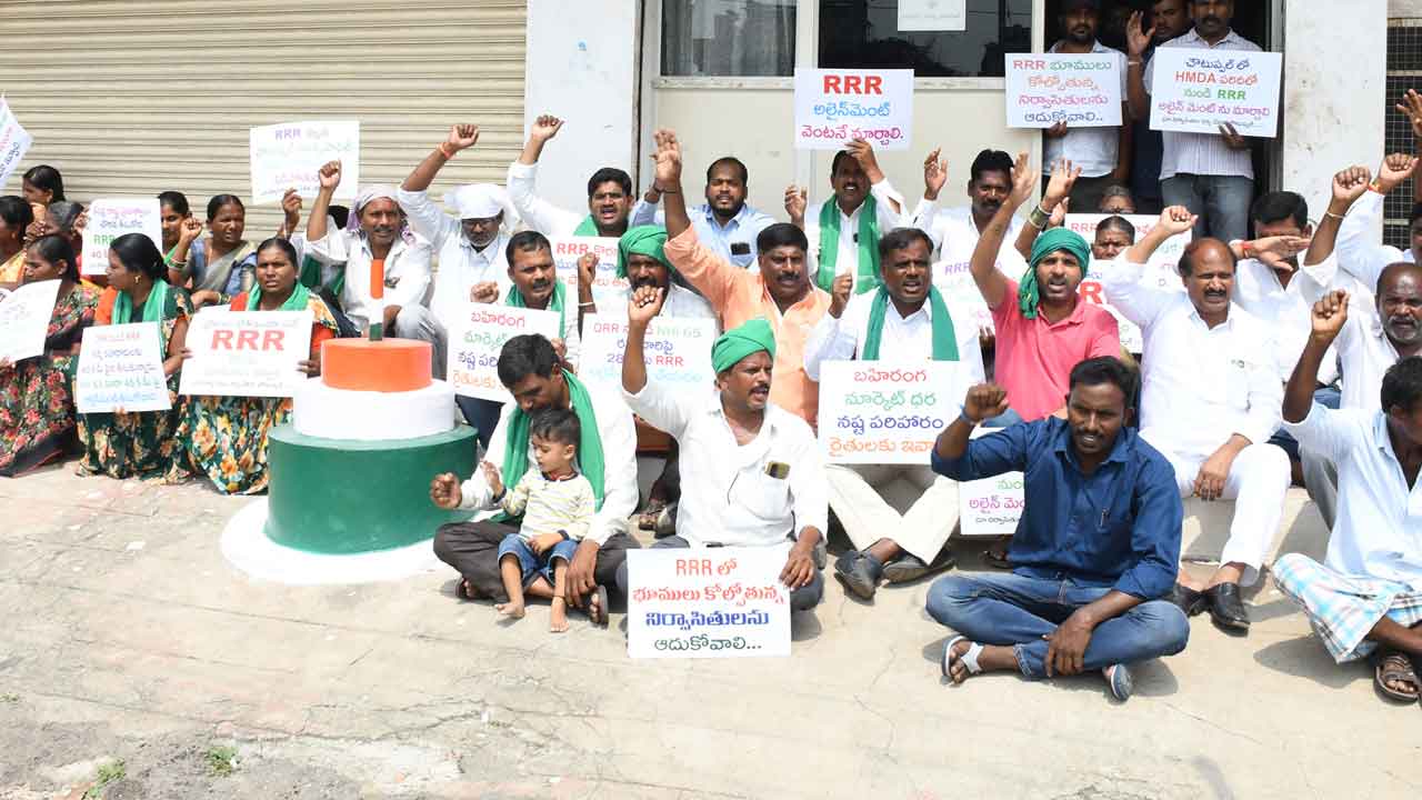 ట్రిపుల్‌ ఆర్‌పై అలుపెరుగని పోరు