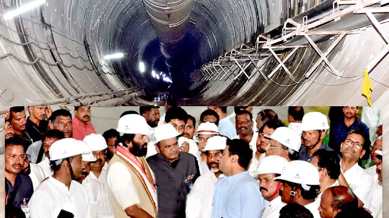 వచ్చే ఏడాదిలోగా ఎస్‌ఎల్‌బీసీ టన్నెల్‌ పూర్తి