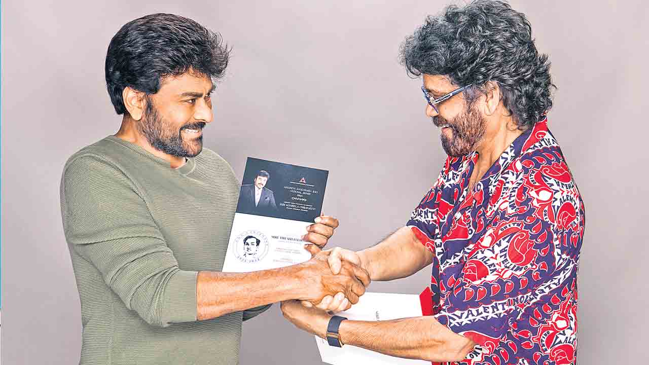 Akkineni National Award | అక్కినేని లెగసీకి ఇది తగిన నివాళి.. చిరంజీవికి ANR జాతీయ పురస్కారం