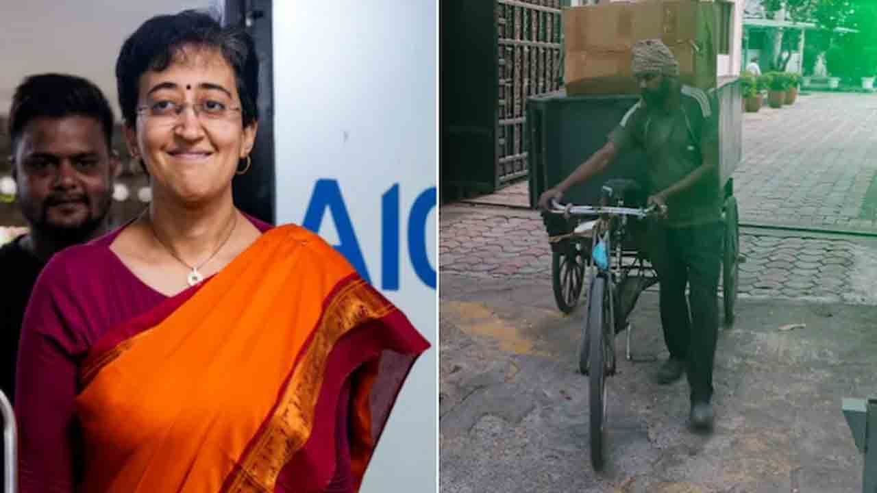 Atishi’s luggage thrown out | ఢిల్లీ సీఎం అతిషి నివాసం నుంచి సామగ్రి తొలగింపు.. ఎల్జీపై ఆప్‌ ఆరోపణలు