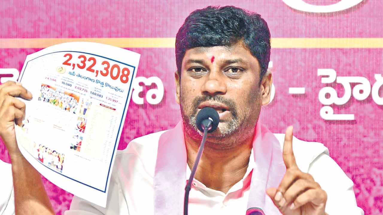 కాంగ్రెస్‌ ఇచ్చిన ఉద్యోగాలేవి?