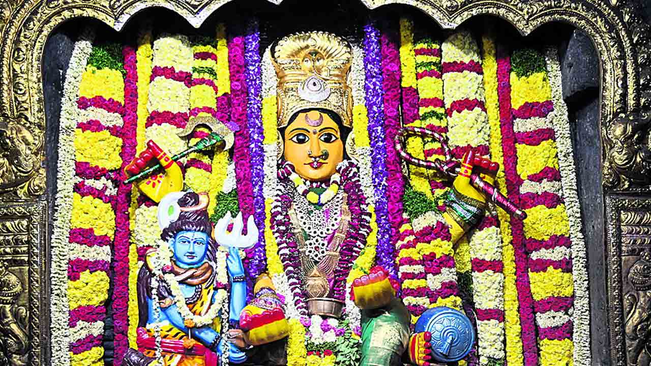 అన్నపూర్ణేశ్వరిగా భద్రకాళీ