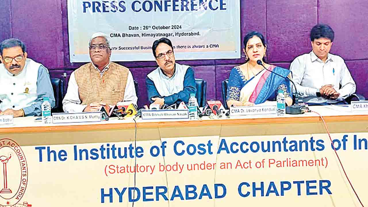 ఆర్థికాభివృద్ధిలో కాస్ట్‌, మేనేజ్‌మెంట్‌ అకౌంటెంట్స్‌ కీలకం