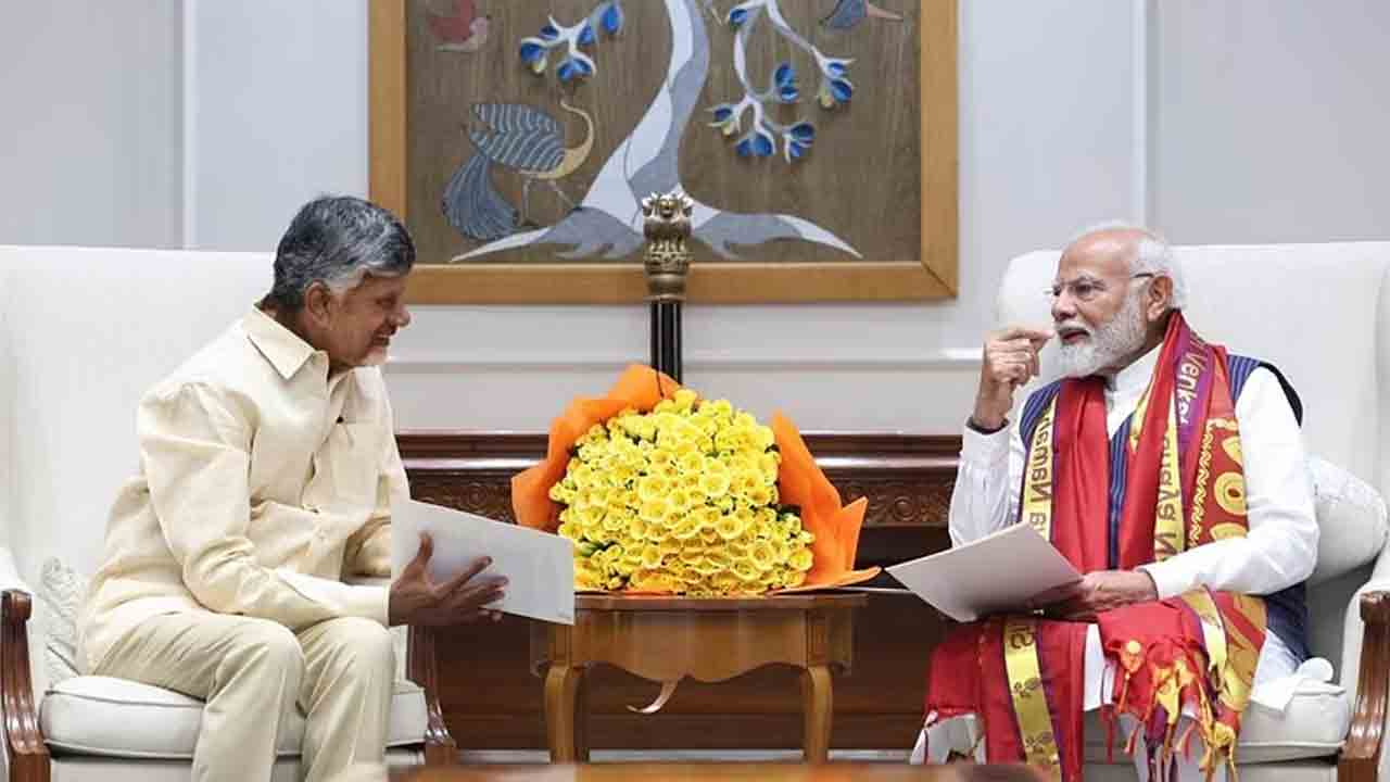 Chandrababu | ప్రధాని మోదీతో ఏపీ సీఎం చంద్రబాబు భేటీ