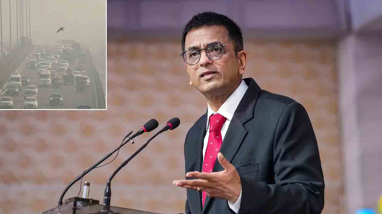 DY Chandrachud | మార్నింగ్‌ వాక్‌కు వెళ్లడం మానేశా.. ఢిల్లీలో వాయు కాలుష్యంపై సీజేఐ ఆందోళన