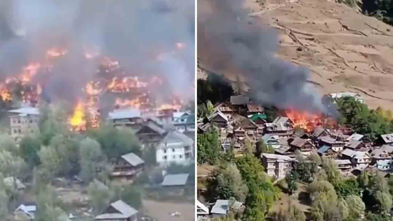 Fire Breaks Out | జమ్ముకశ్మీర్‌లో భారీ అగ్నిప్రమాదం..  68 ఇళ్లు దగ్ధం