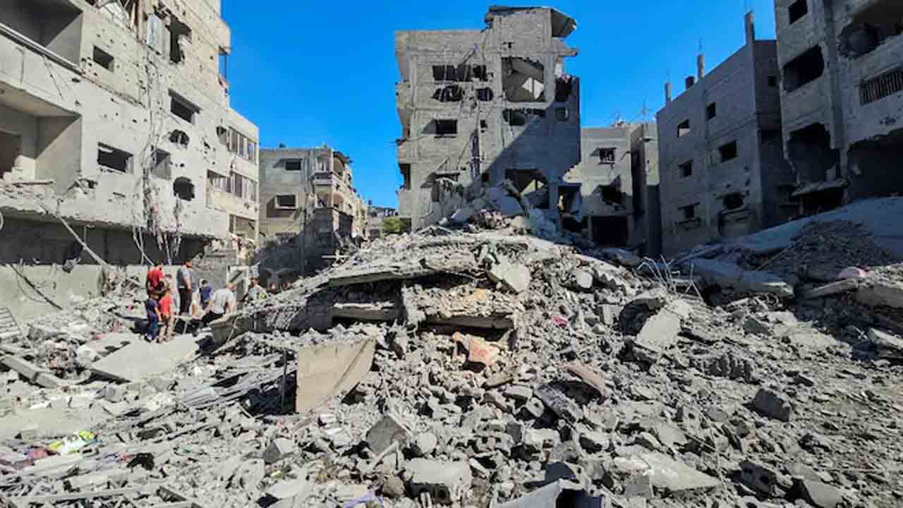 Israeli strike | ఉత్తర గాజాపై ఇజ్రాయెల్‌ దాడి.. 55 మంది పాలస్తీనియన్లు మృతి