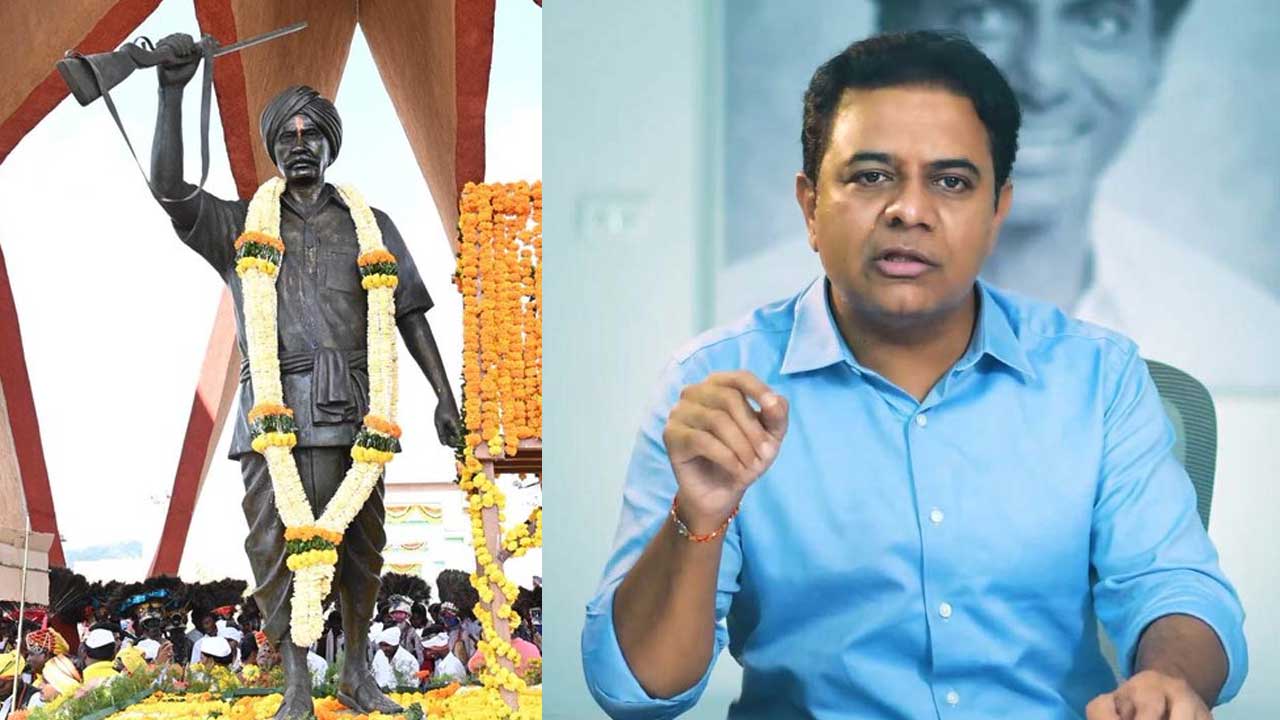 KTR | అస్తిత్వ ఉద్యమాలకు.. ఆత్మగౌరవ పోరాటాలకు నిత్య ప్రేరణ కుమ్రం భీం: కేటీఆర్‌