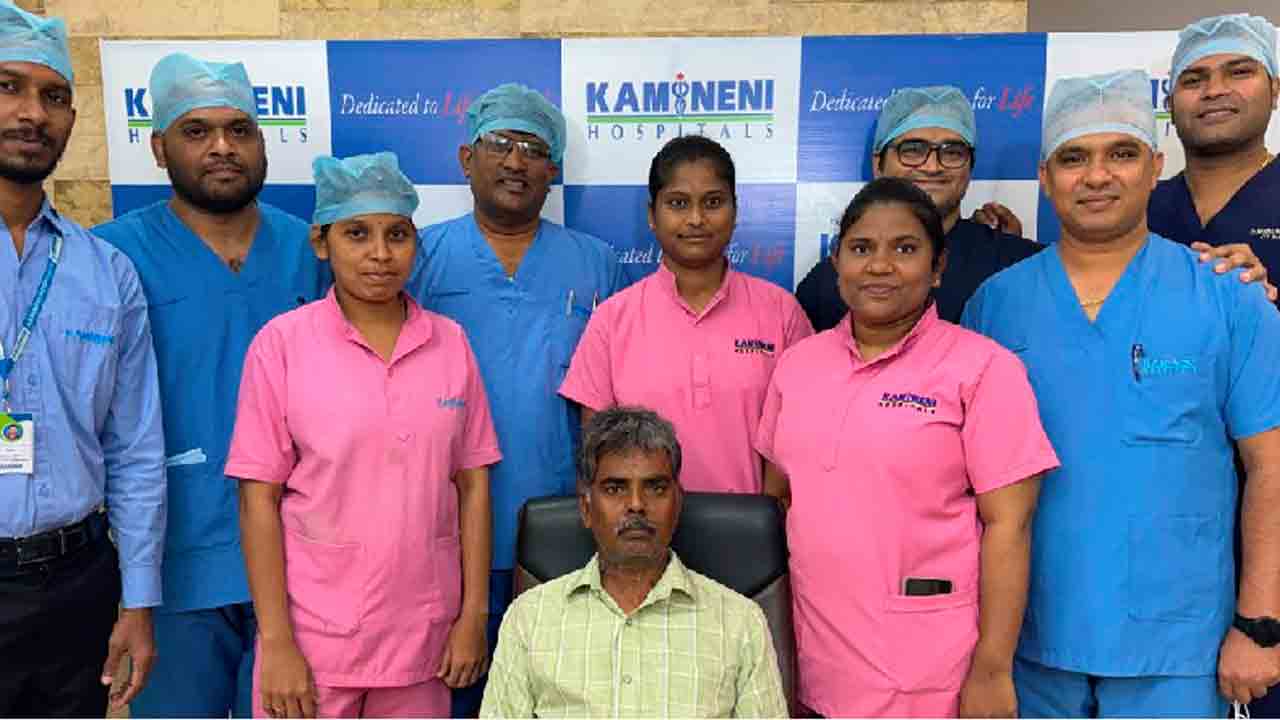 ఎల్బీనగర్‌ కామినేని దవాఖానలో అరుదైన చికిత్స