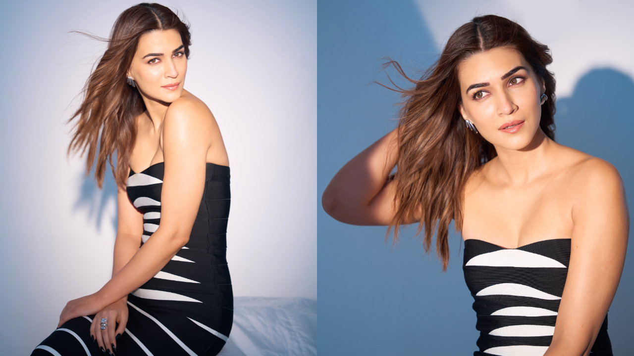 Kriti Sanon | త‌న గ్లామ‌ర్‌తో మెస్మ‌రైజ్ చేస్తున్న‌ కృతి సనన్