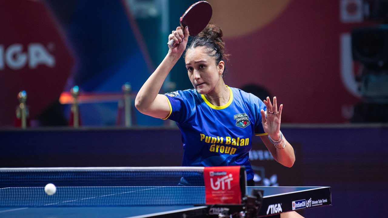 ముగిసిన మనిక పోరాటం